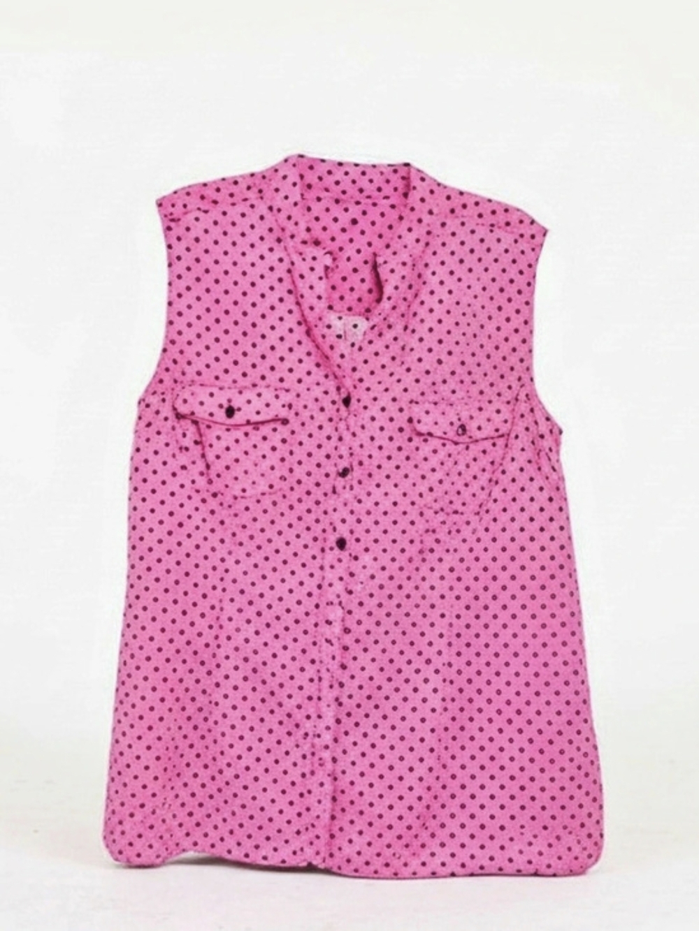 Pink Polka Dot Blouse